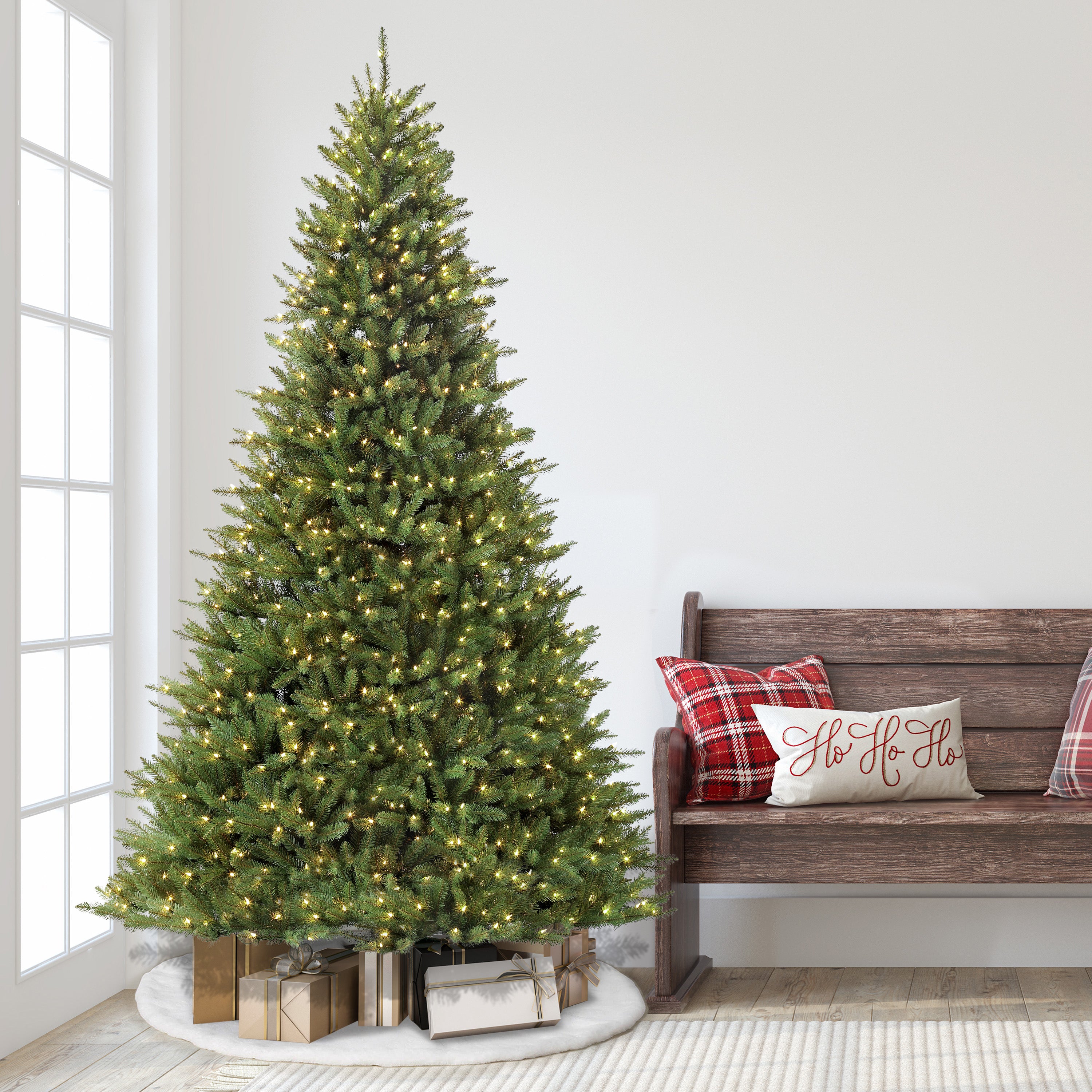 7.5ft Pre-Lit Fraser Fir Christmas Tree